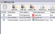 AllProxy Lite screenshot